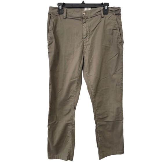 Flint And Tinder Chino Pants Size 32 Flat Front Straight Leg Cotton Blend Work - Picture 1 of 7